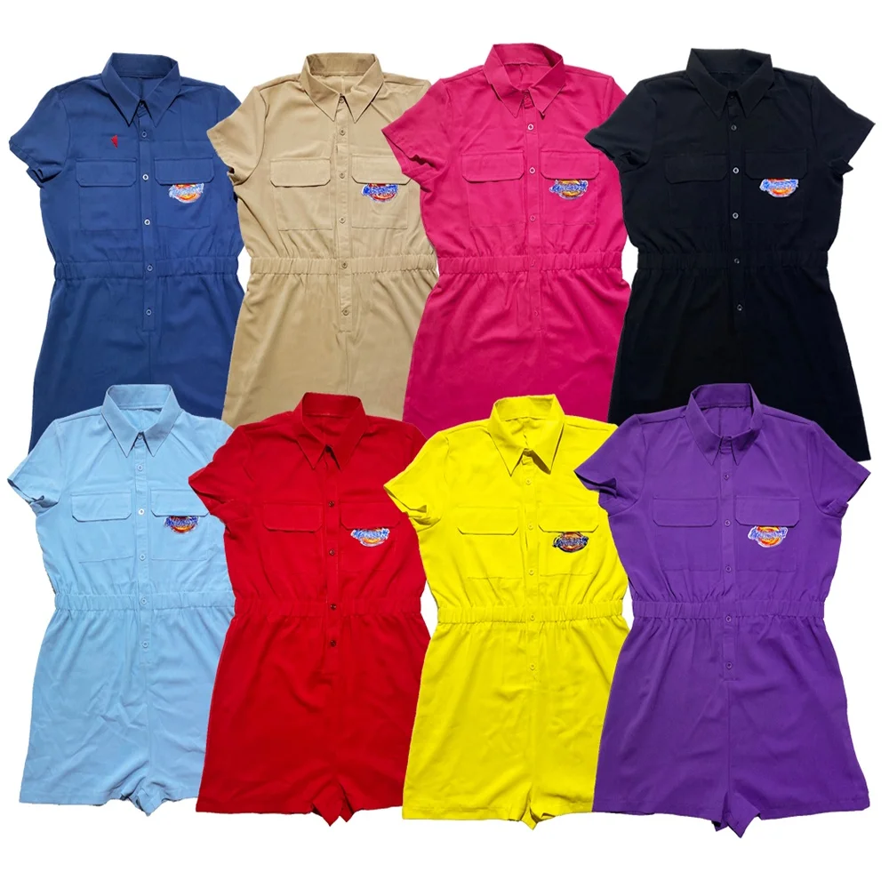 

dickie-wholesale uniformes vendors 1 piece jumpsuit women overall