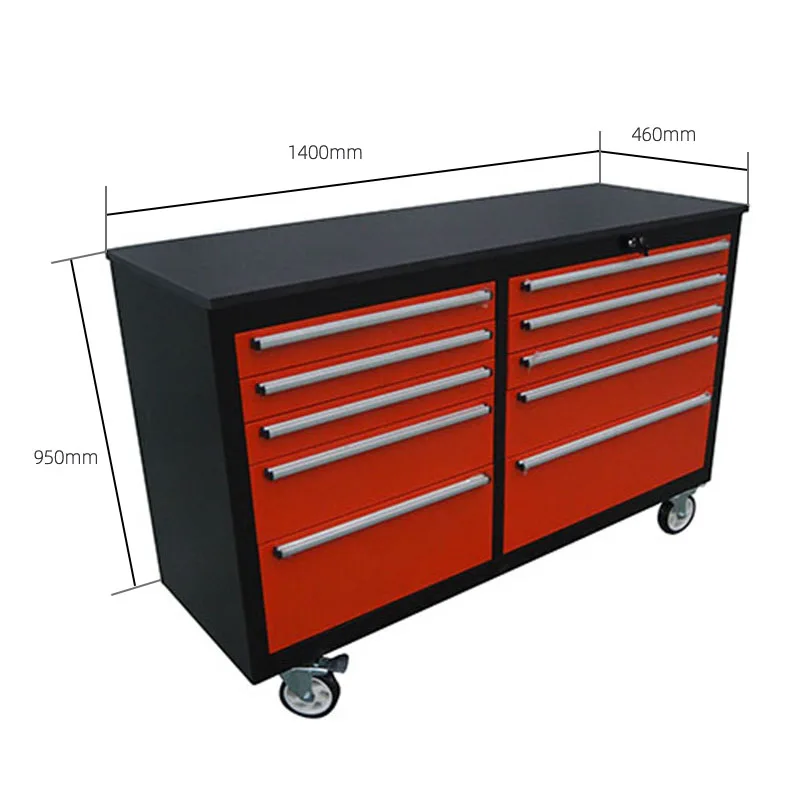 Professional Manufacturer Customized Tool Cabinet, Metal Garage Office Factory Tools Box Trolley details