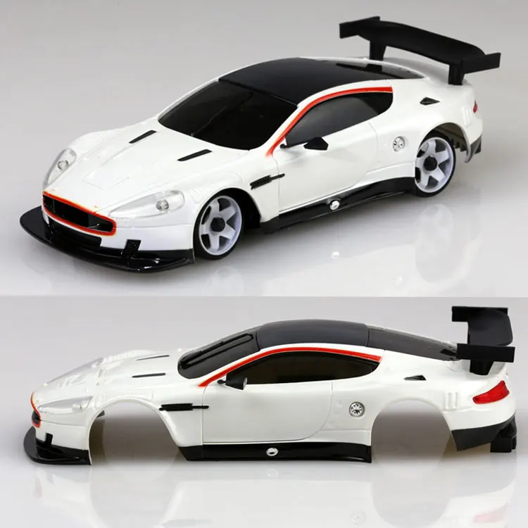 … 1:28 RC Car Body Shell Wheelbase 90mm 98mm 102mm for Iw04m Mini-z AMZ AWD WL Car Aston Martin 98mm,White