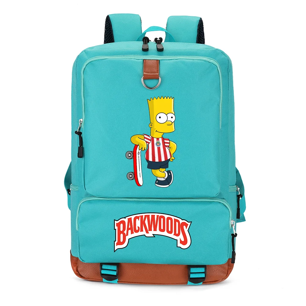 

Custom Printed Large Capacity Waterproof Laptop Travel School Bookbags Cookie Backwoods Cartoon Backpack Bags