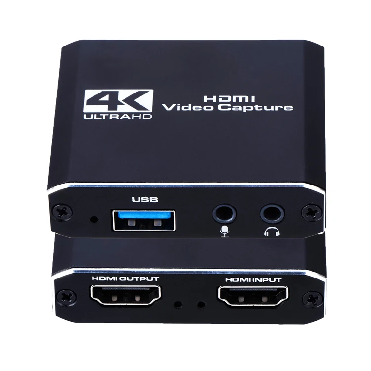 

HDMI Video Game Capture Card, Full HD 1080P Live Video Recording Box, HDMI USB 3.0 Adapter Video and Audio Grabber