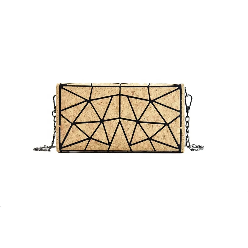 

In stock geometric PU scrub waterproof shopping phone bag wallet crossbody