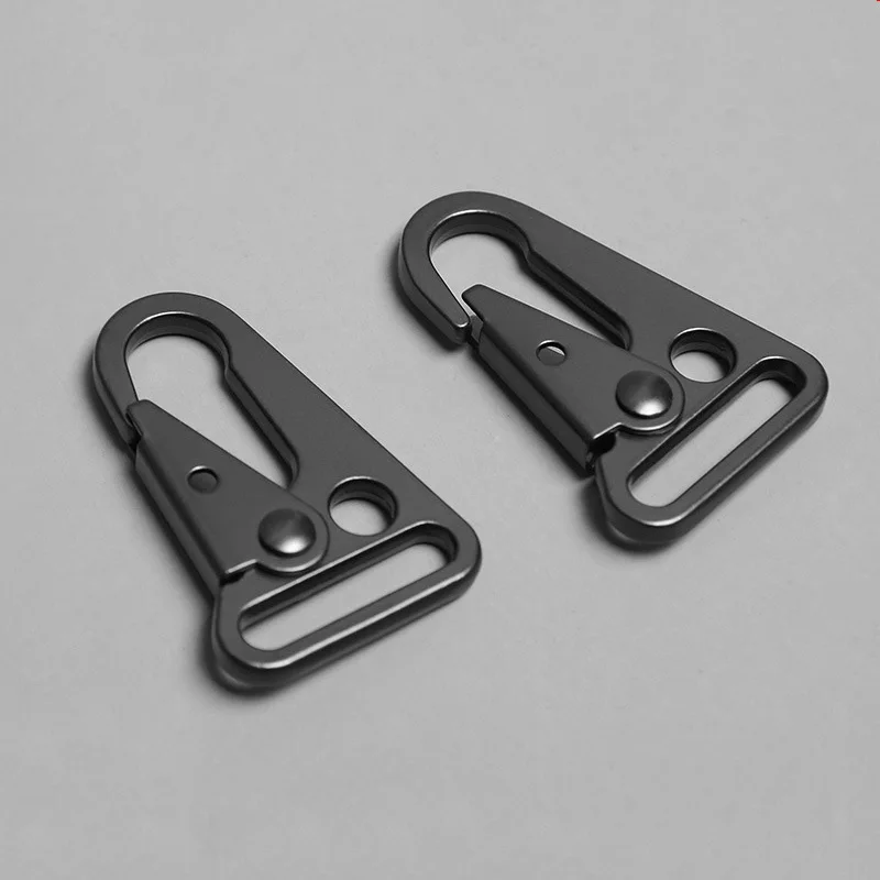 

HK Sling Clips Quick Release Spring Carabiner Snap Hook Strap Rifle EDC Keychain Rope Buckle Outdoor Camping Hiking