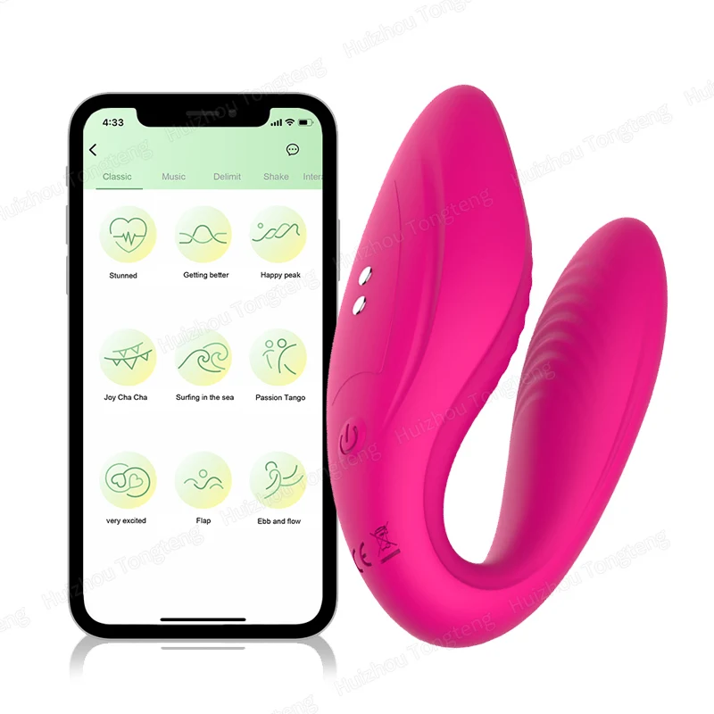 

Wireless Panty Vibrating Remote Wearable G Spot clitoris underwear controlled Sexy phone app vibrator sex toy For Women