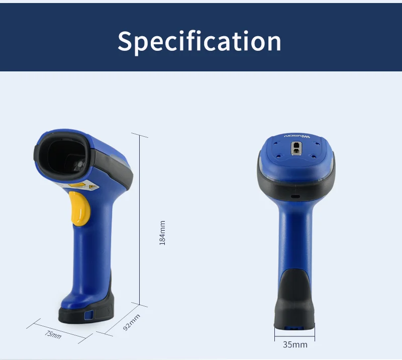 Winson ST10-39HD Rugged 1D/2D Barcode Reader Industrial Scanner for Forklift Applications