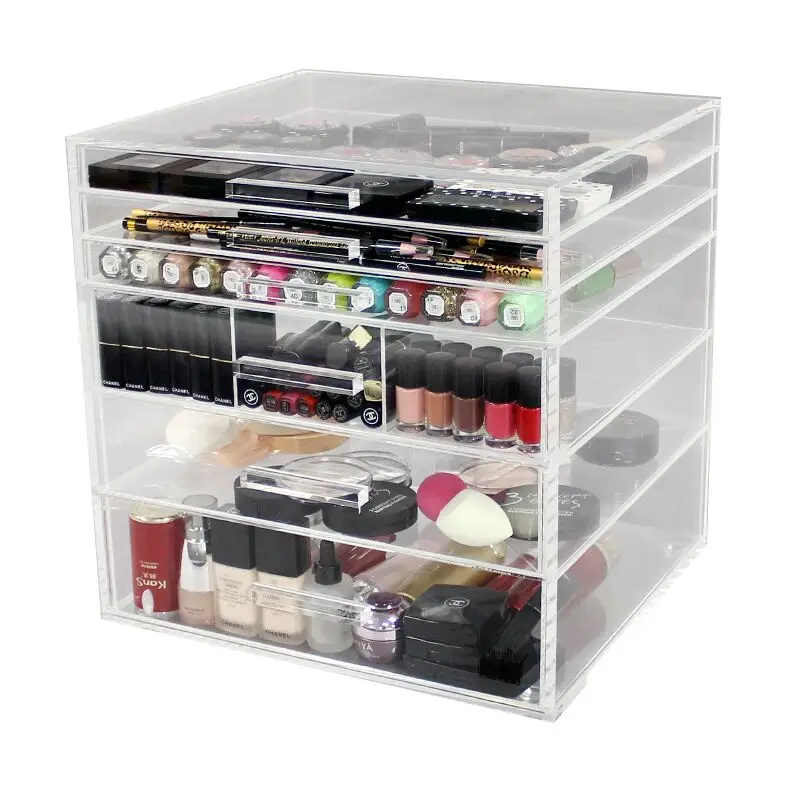 

Apex Wholesale Clear Acrylic 6mm 5mm Makeup Lipstick Organizer