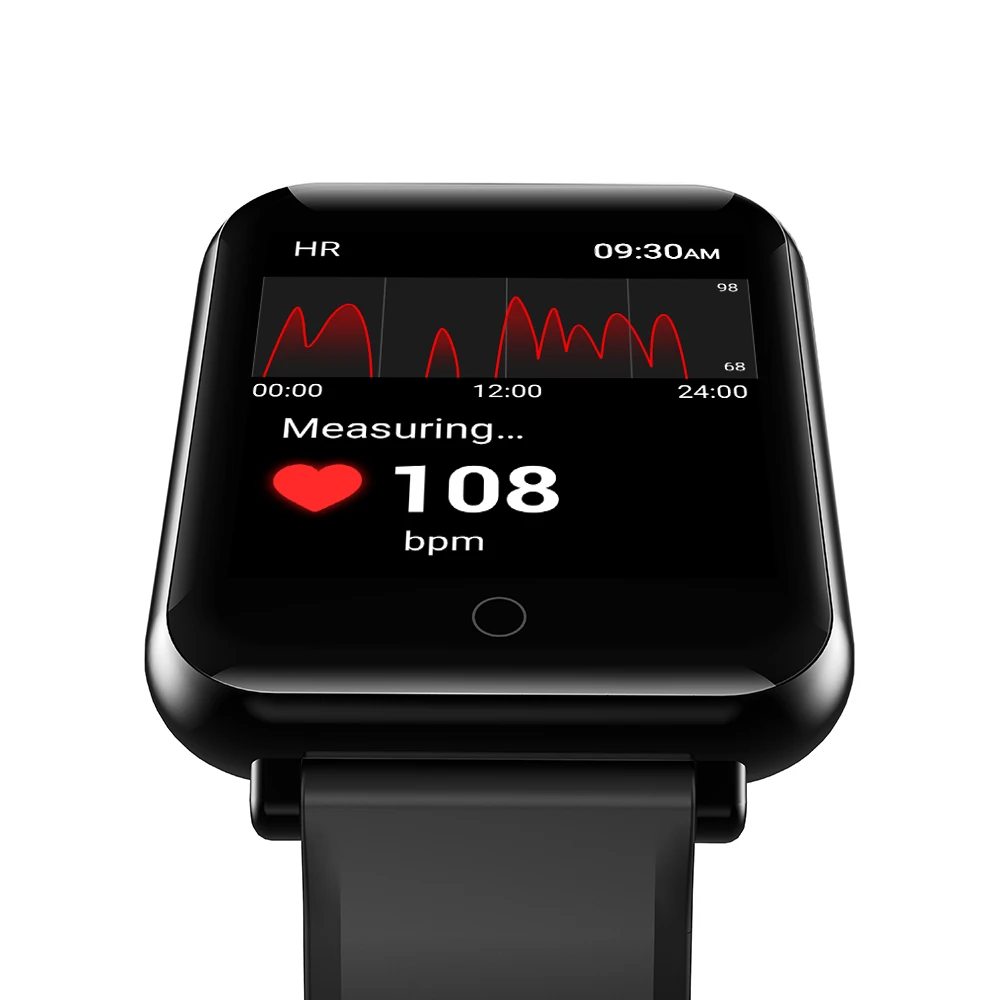 

Chinese factory touch 2025E ECG smart watch with fitness tracker