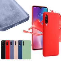 

Official Soft Liquid Silicone Anti-Drop Shockproof Full Cover For Xiaomi Mi 9 Mi 8 MIX 3 Redmi 7 Note 7 K20 Phone Case