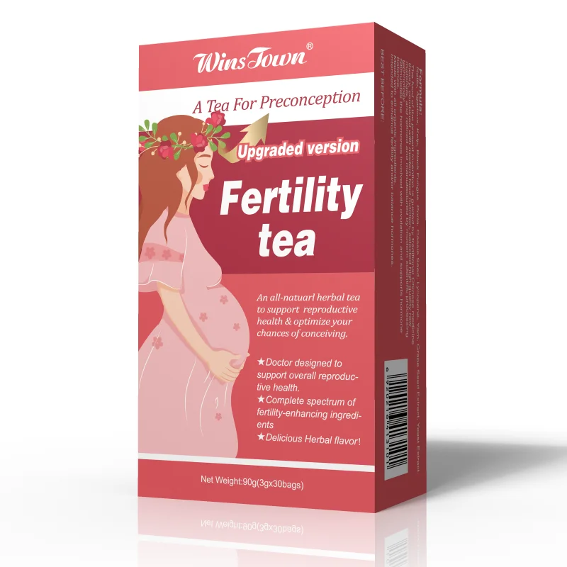 

Fertility tea women natural herbal organic healthy preconception wholesale Natto female pregnancy womb detox fibroid toxins tea