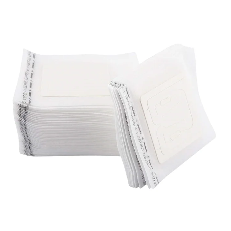 

50pcs hanging ear drip disposable coffee paper filters, White
