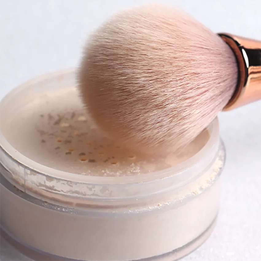 

10 years professional factory free sample high quality custom logo private label cosmetic makeup brush, Gold