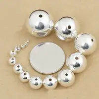 

more size for choice 2mm 2.5mm 3mm 4mm 5mm 6mm 7mm 8mm 10mm 12mm 14mm 16mm 925 sterling silver loose beads round