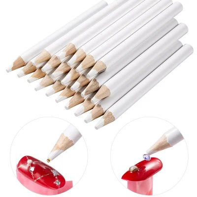 

Private Label free sample 1pc Nail Art Rhinestones Picking Crystal Tool Wax Pencil Pen Picker glitter Manicure Tool