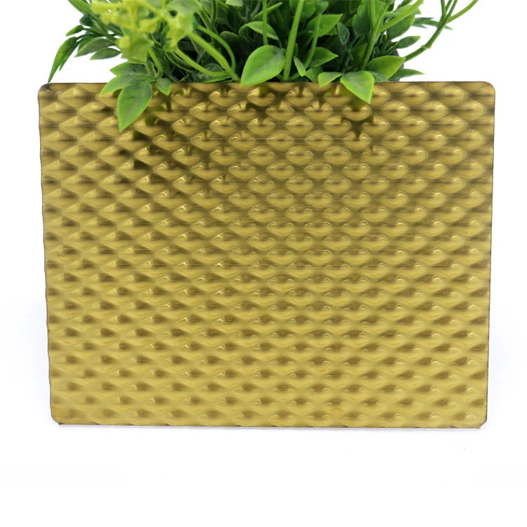 0.51.2mmmm Thickness 316 Titanium Nitride Coated Stainless Steel In