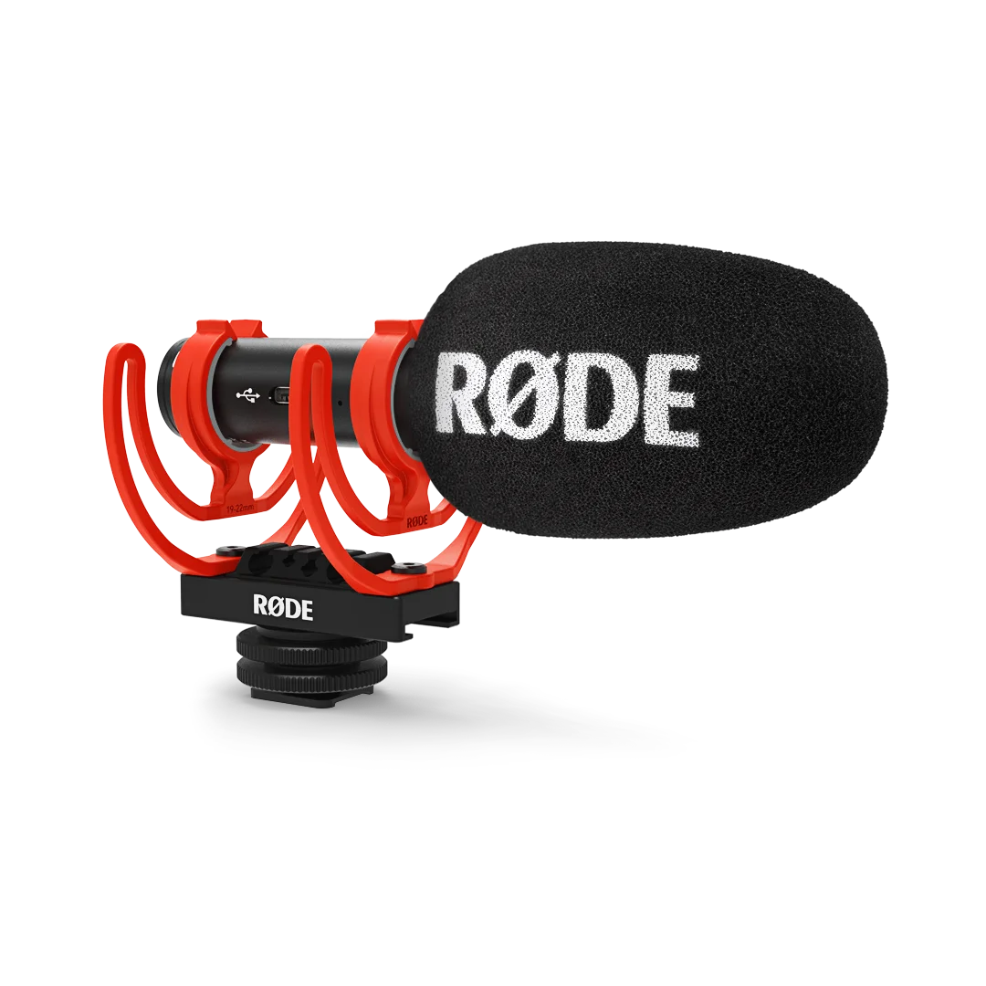 

RODE VideoMic GO II Professional Studio Microphone Mic for PC Phone DSLR Camera Streaming Audio Video Portable Mikrofon