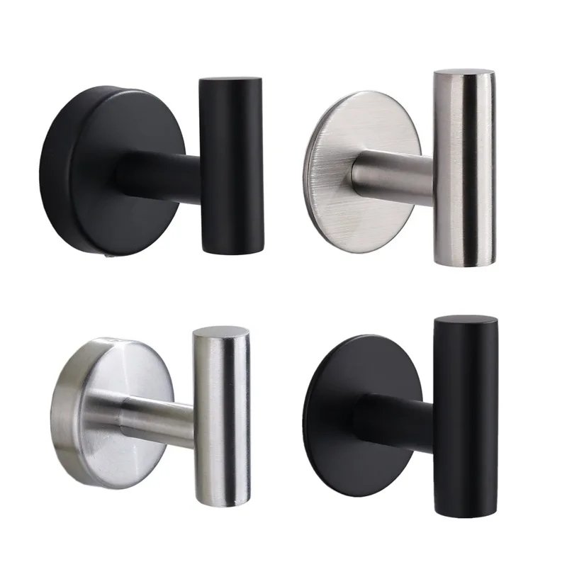 

Hat Towel Robe Coat Stainless Steel Door Command wall Hooks