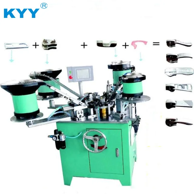 
Universal multi function automatic integration zipper slider making machine 