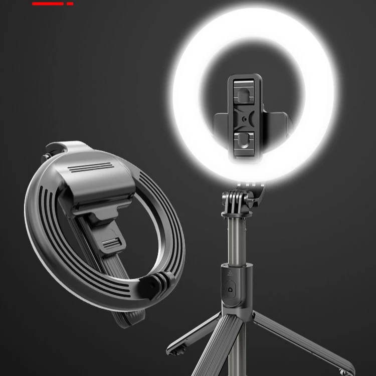 

L07 selfie stick BT remote control tripods led circle light for photography studio light