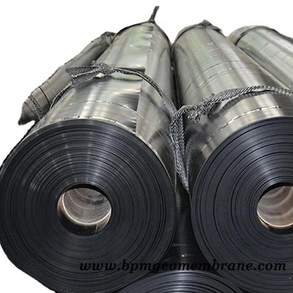 
250 micron Pond Liner HDPE Black Rolls Geomembrane kenya 