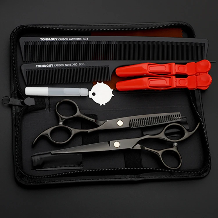 

6.7inch Shears Professional Kit Hair Cutting Scissors Thinning Set For Men