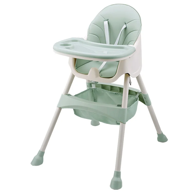 

High Quality Multi-Functional Children High Chair Portable Folding Kids Table Dining Chair Baby Eating Chair