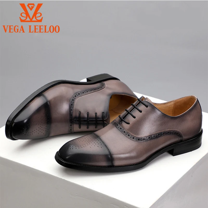 

Luxury Brand men Leather Dress Shoes ,men Wedding formal Shoes ,Handmade Gentleman Wedding Shoes, Wine red/black/grey