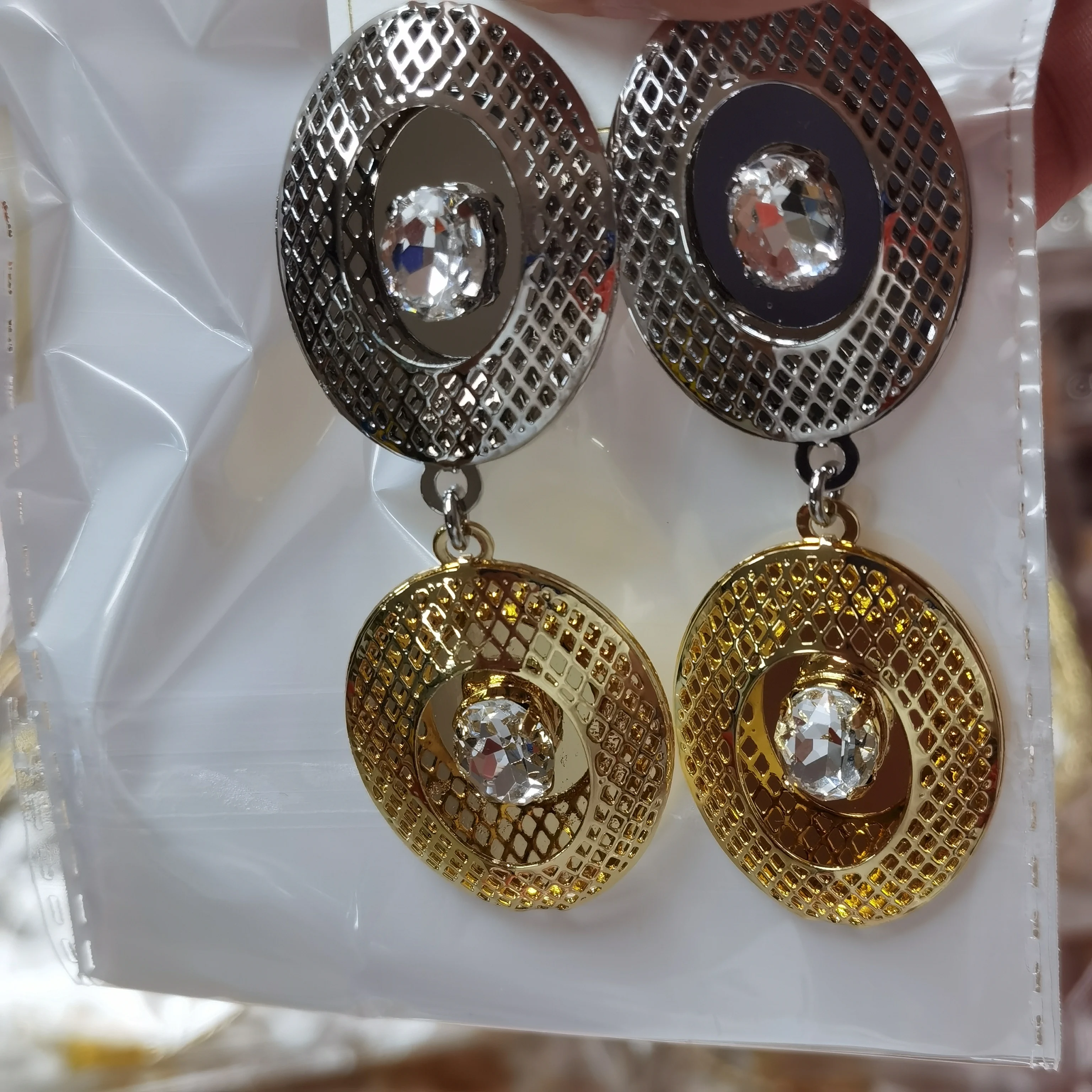 

IEAR jewelleries non tarnish jewelry wholesale custom earrings women drop earrings bold earring brass Jewellery