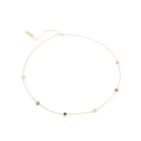 

A1508 Minimalist 18K Gold Plated 925 Silver Tiny Sun women choker necklace jewelry