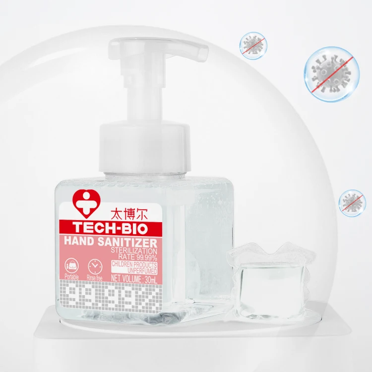 

Best Seller Custom Logo Antibacterial Instant Antiseptic 75% Alcohol organic sanitizers Hand Sanitizer, Transparent liquid