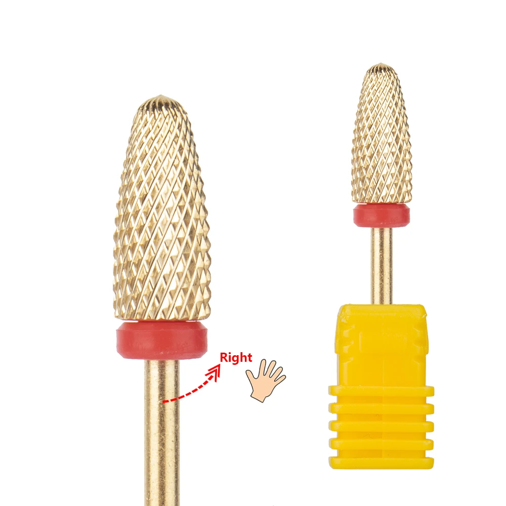 

Manicure Tips Drill Bit Holder For Nails, Silver gold blue purple rainbow black