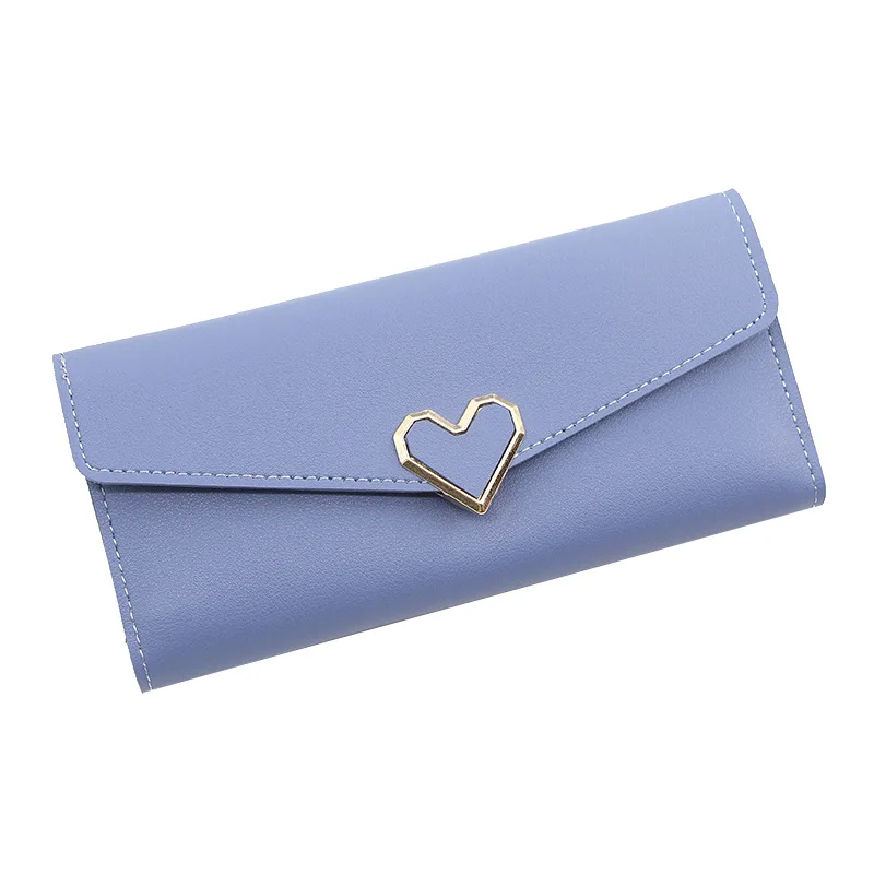 

Yiwu Online Wholesale Hasp Purse Cheap Heart Lock Women Card Wallet, Red,black,green,gray,rose red,blue,pink