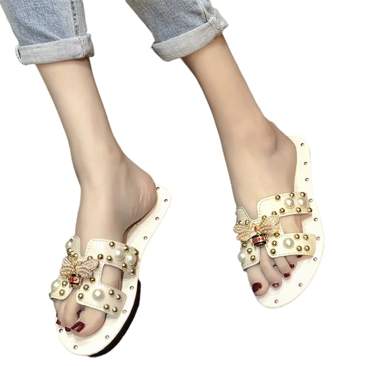 

Flat Furry Slippers Sandals Sexy Designer Fur Slides Plush Slippers Shoes Women