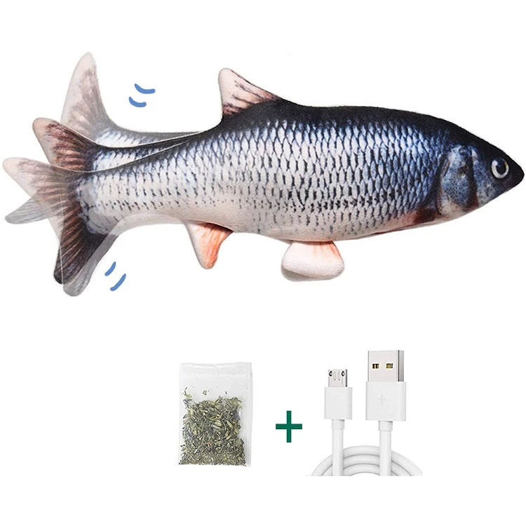 

potaroma electric moving cat kicker fish toy