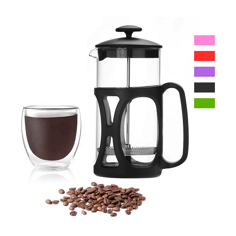 

Wholesale Amazon Purple unique design french press coffee maker