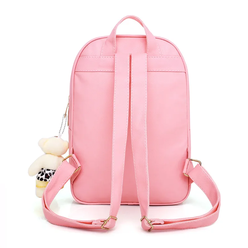 
Students Bags New Style Soft Fabric Backpack Female Corduroy Design School Backpack For Teenage Girls Striped Backpack Women 
