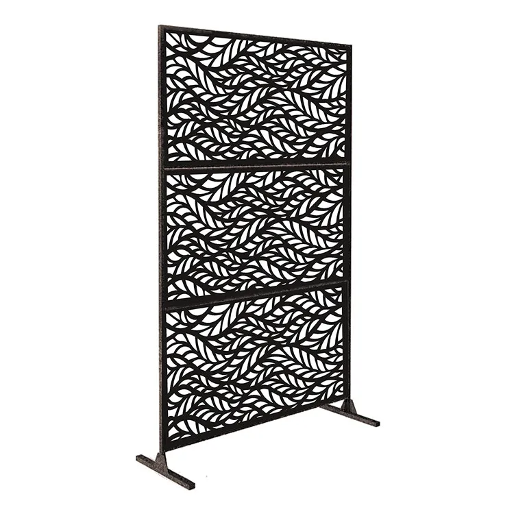 

Hotel room dividers decorative laser cut panels privacy metal fence screen