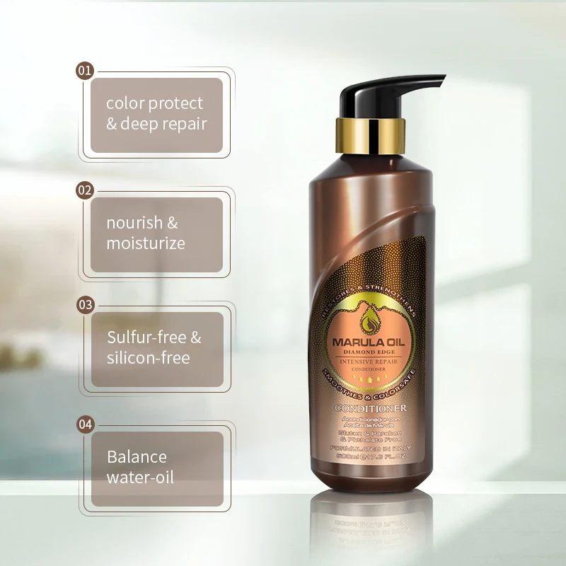 

Marula oil Home Use Repair Damaged Hair Conditioner Smooth and Soft Hair Care Treatment 500ml