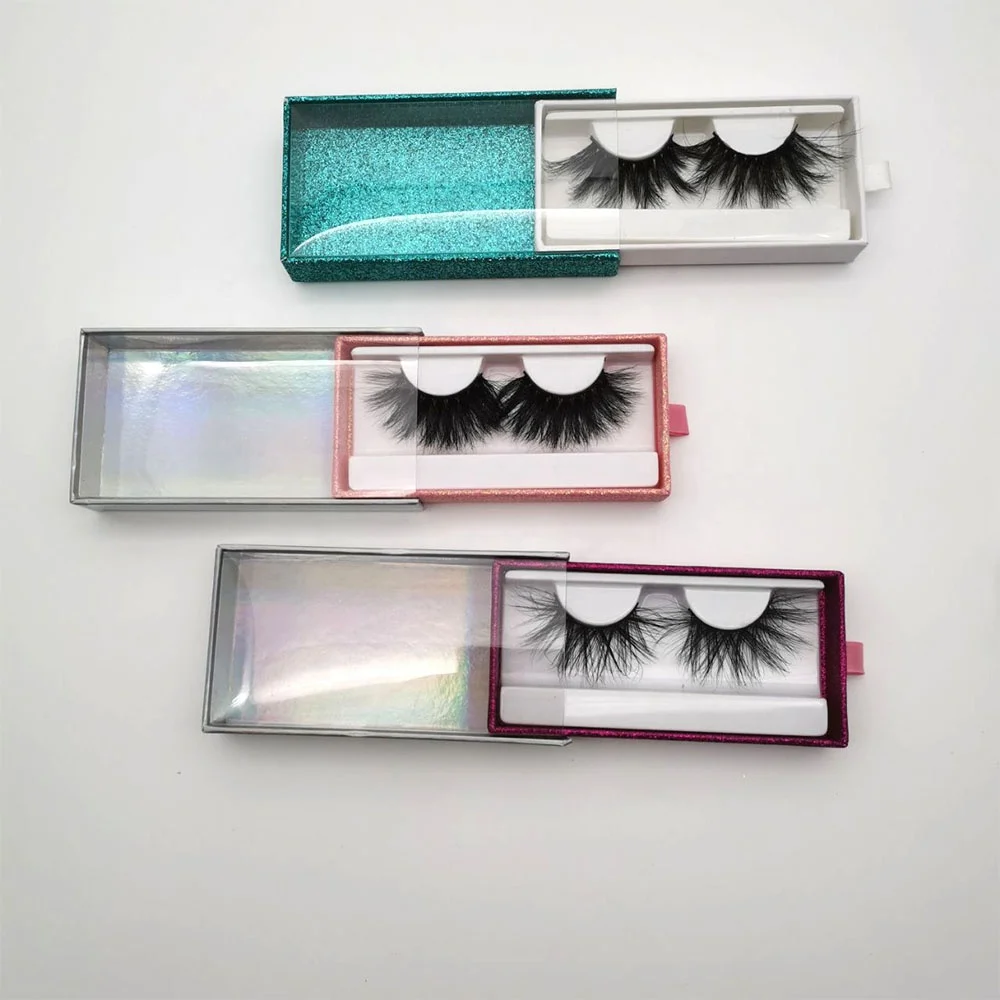 

Private Label Quality Long Curl 3d Mink False Eyelashes With Eyelashes Packaging