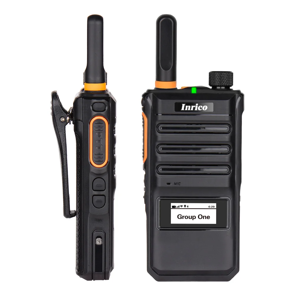 Inrico T620 4G best selling wcdma handheld military radio lady walkie talkie with sim card and small display