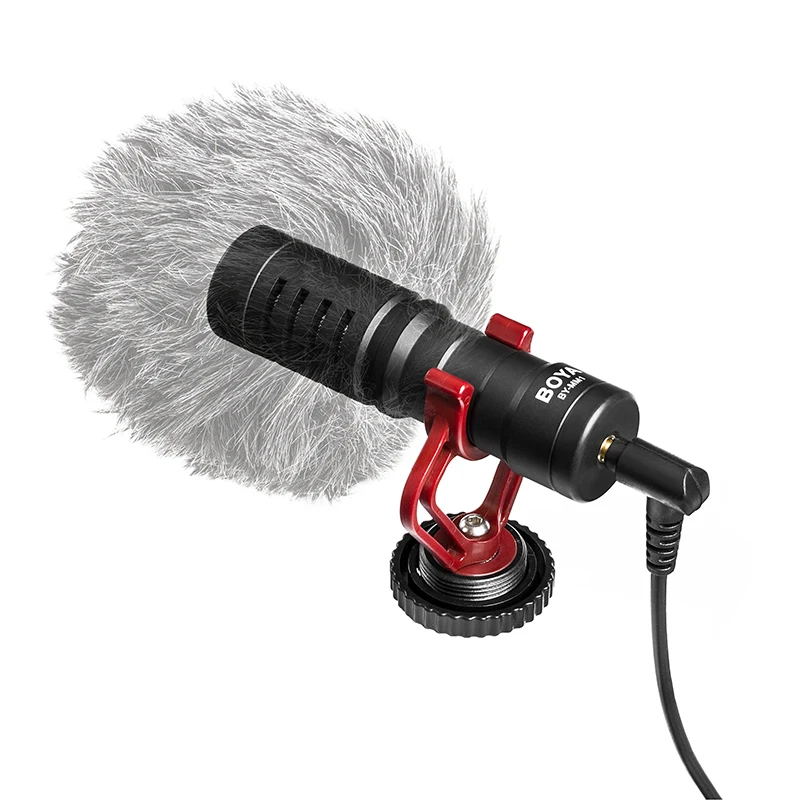 

Boya BY-MM1 Microphone Compatible With Digital Camera/DSLR/Smartphone