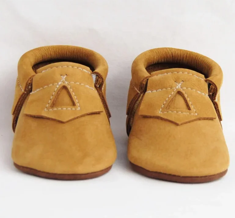 mustard baby shoes