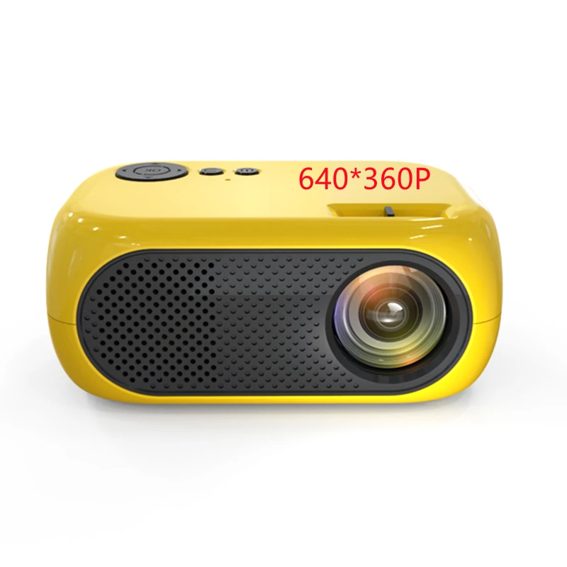 

Salange M24 Pocket Projector Native 640*360P Support 1080P Portable Mini Beamer Home Cinema Kids Story Projector