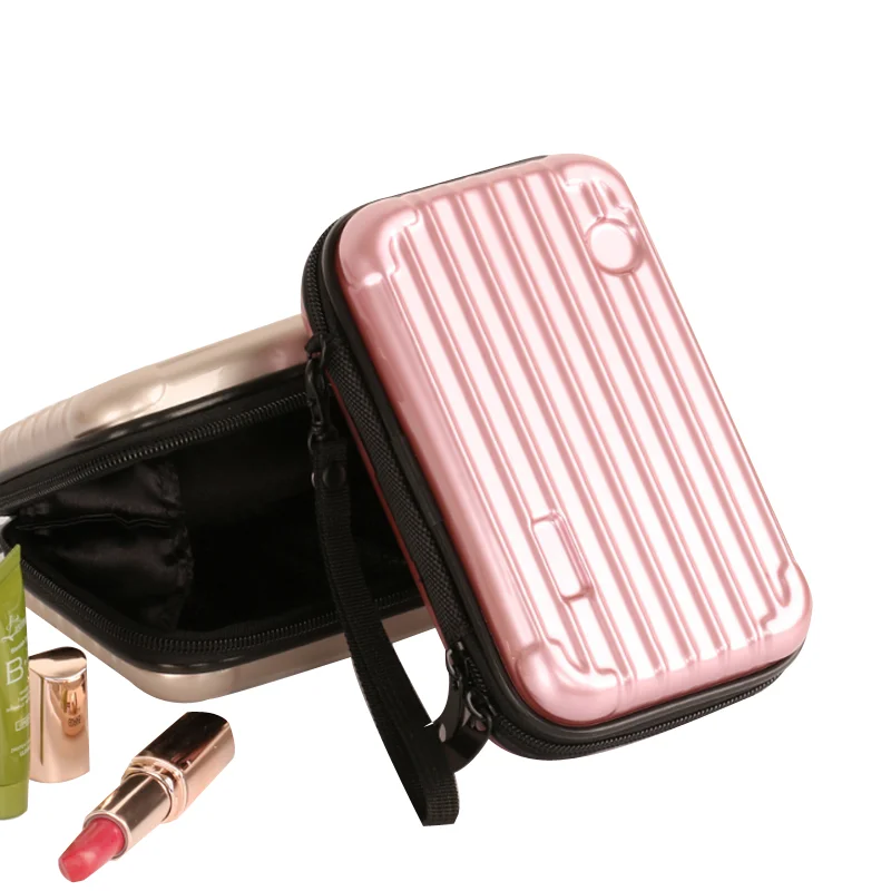 

New Fashion Mini Travel Waterproof PC Organizer Small Cosmetic Case Box Makeup bag Custom