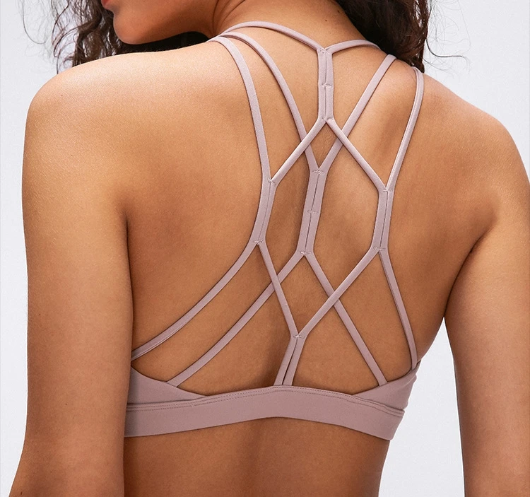 

2020 Wholesale Soft Beauty Back Athletic Wear Yoga Sport Fitness Gym Bra
