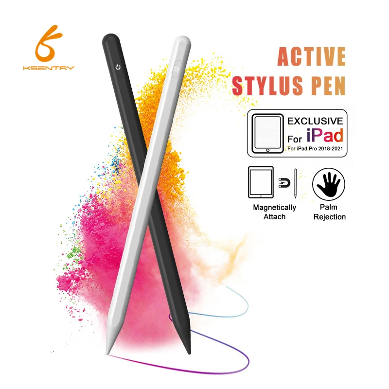 

capacitive screen touch active stylus pen for ipad with palm rejection