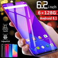 

wholesale cheap smart phone android mobile phone 6.1" FullView Dewdrop Display Unlocked Cheap Mobile Phone Factory Outlet oem