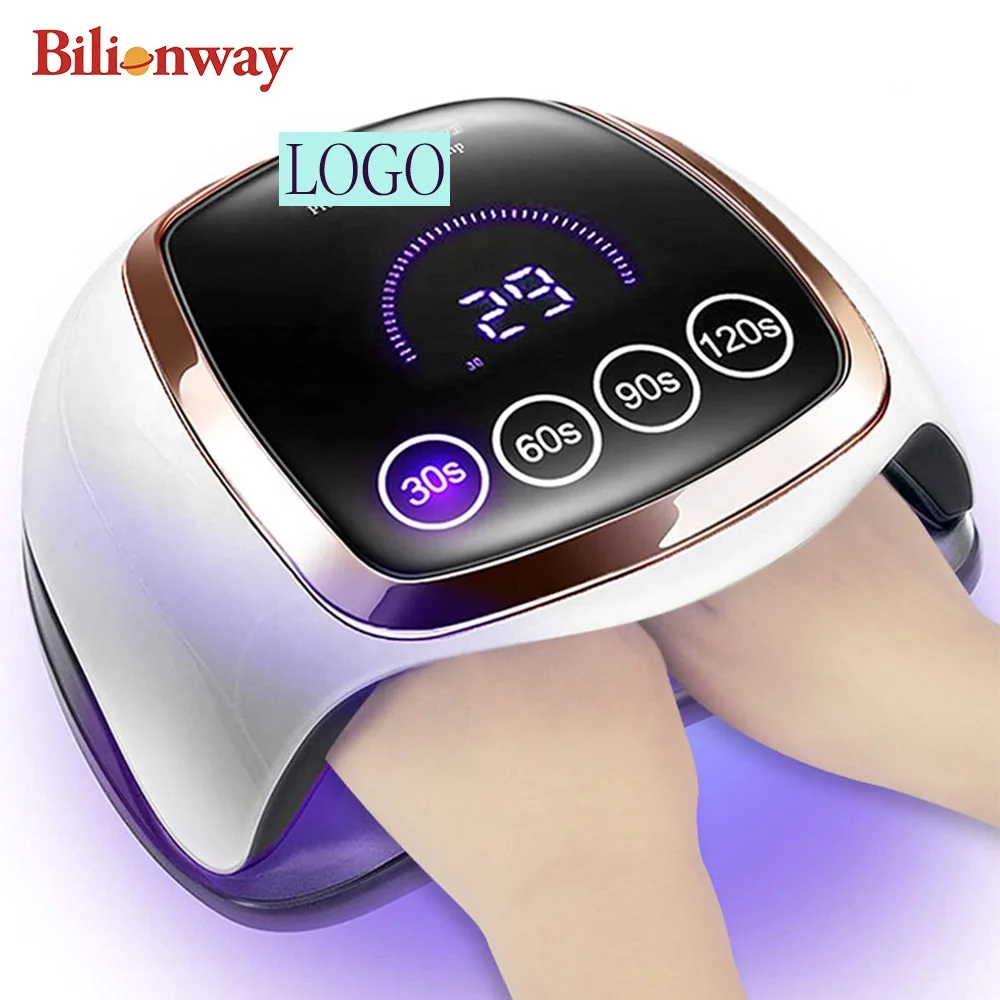 

OEM Custom Logo Blueque v3 Nail Supplies Led UV Light Gel Lamp for Beauty, White