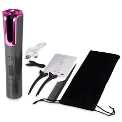 Portable Cordless Automatic Hair Curler Fast Heati