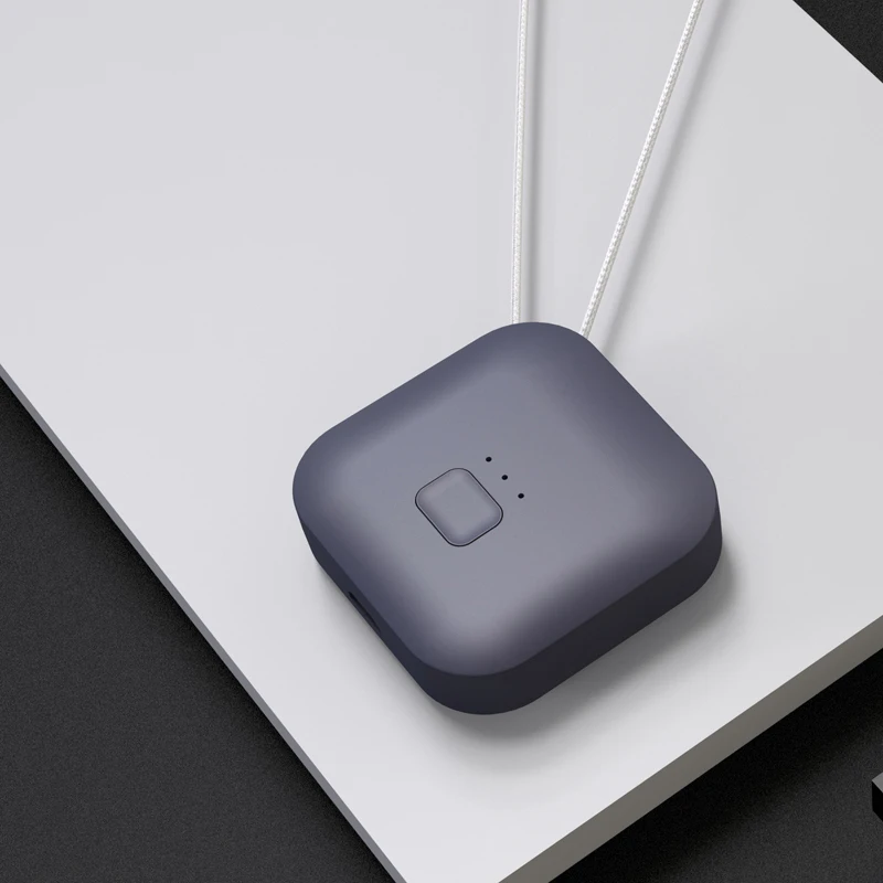 
Portable necklace air freshener PM2.5 remover negative ion wearable air purifier 