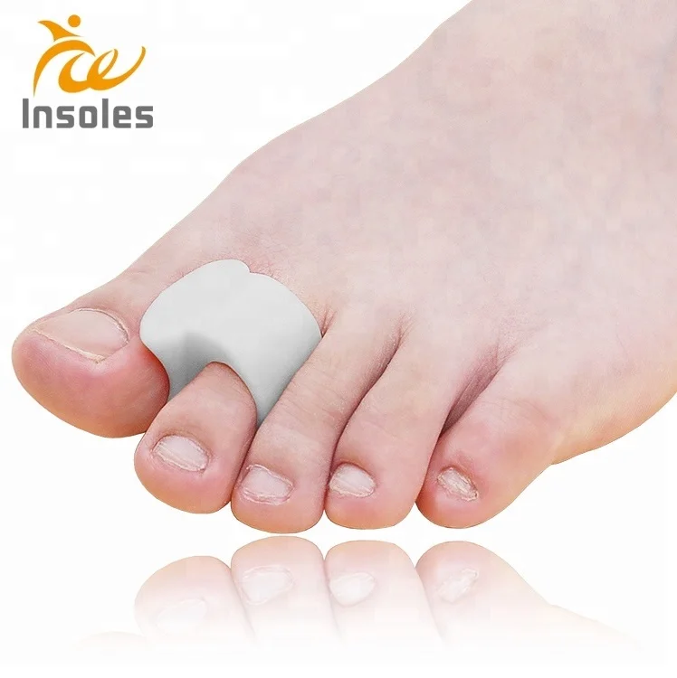 
Pack of 4 Toe Separators and Spreaders For Bunion, Overlapping Toes and Drift Pain Pads 